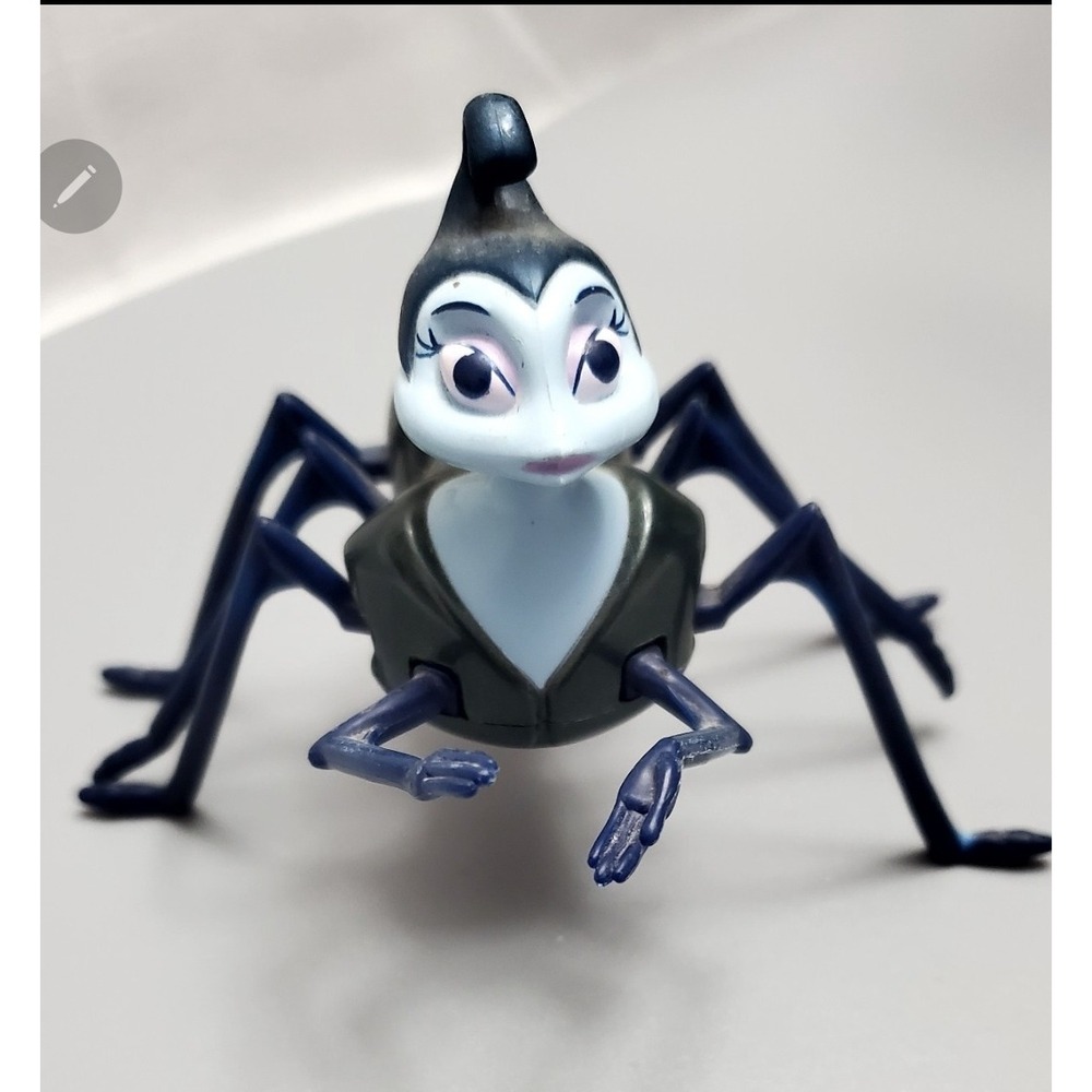 Vintage 1998 Spider Rosie McDonald's Action‎ Figure #2 Disney Pixar-A Bug's Life